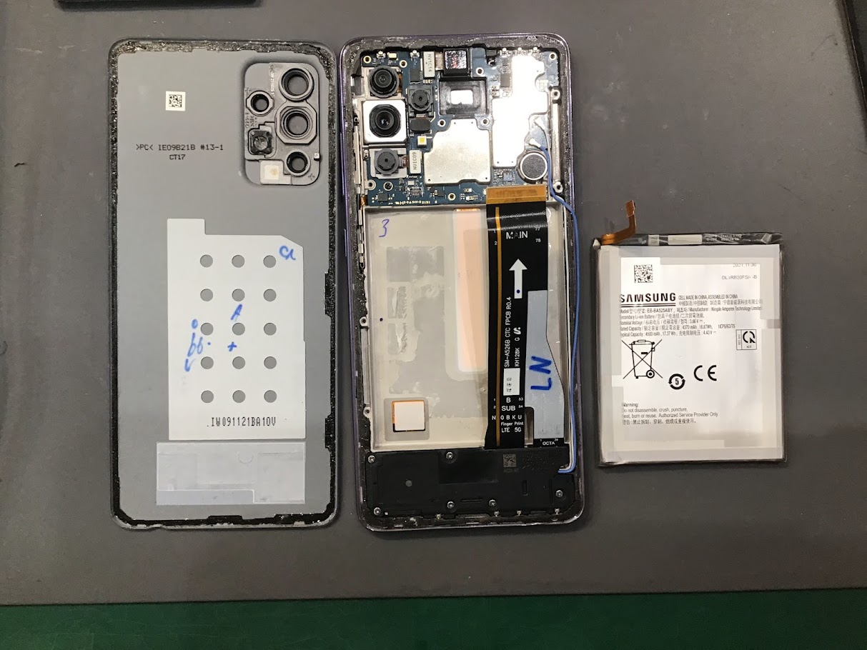 GalaxyA52のバッテリー